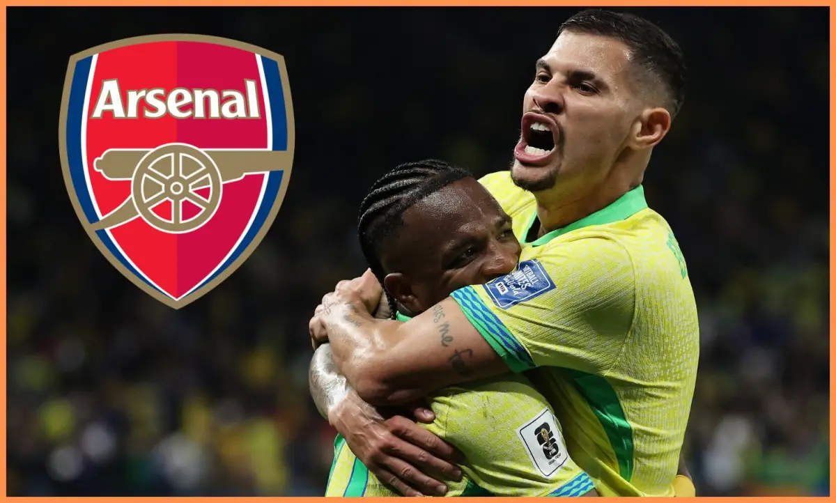 Bruno Guimaraes agent fuels Arsenal double swoop talk with Vini Jr post